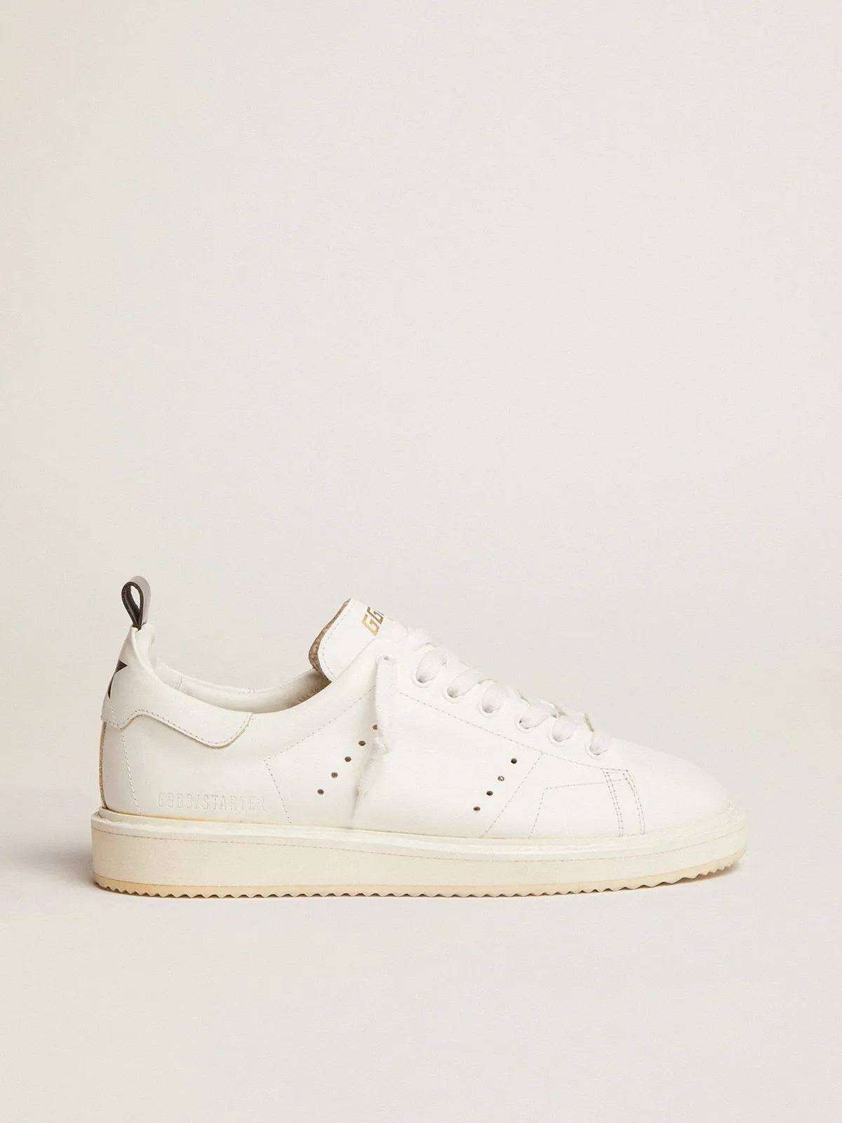 Starter sneakers in total white leather